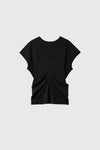 General Idea WOMAN Back Point Drape T-Shirt