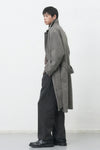 General Idea MAN Wool Blended Balmacaan Long Coat