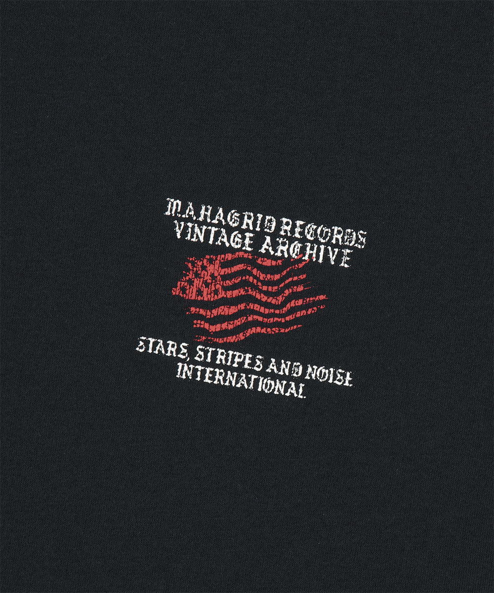 Mahagrid Flag Archive Tee Black