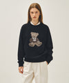 Marithé François Girbaud DOODLE BEAR SWEATSHIRT
