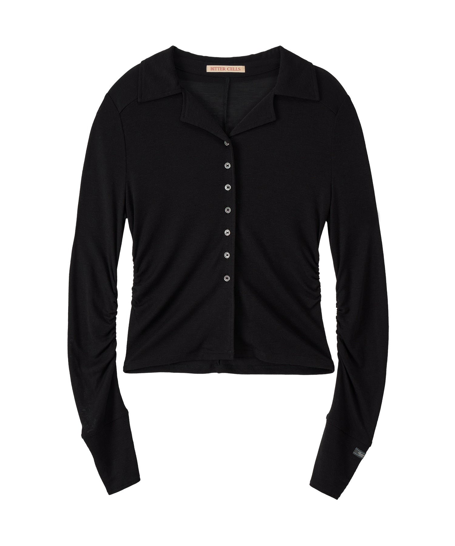 Bitter Cells Essential Shirring Slim Fit Shirt