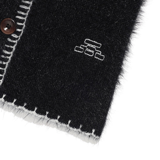 Nice Ghost Club FFATS Button Cardigan [Black]