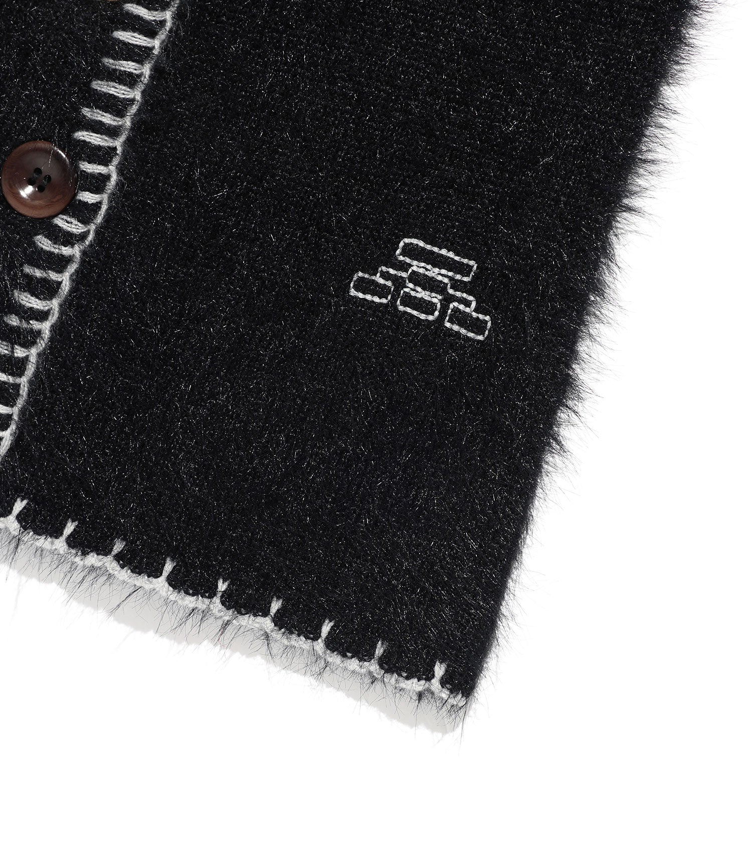 Nice Ghost Club FFATS Button Cardigan [Black]