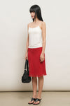 General Idea [Rupita Pick] WOMAN Cap-Lined Backless Sleeveless [WHITE]
