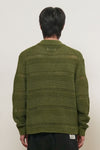 General Idea UNISEX Crochet Collar Knit Cardigan
