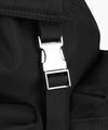 Marithé François Girbaud CLASSIC LOGO METAL BUCKLE BACKPACK black