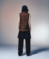 Nice Ghost Club Fleece Bulletproof Vest [Brown]