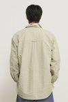 General Idea UNISEX Loose Fit Stripe Pocket Shirt