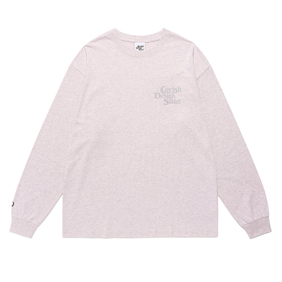 Cavish [July 20th Pre-Order] SELLER LOGO LS TEE [PINK]