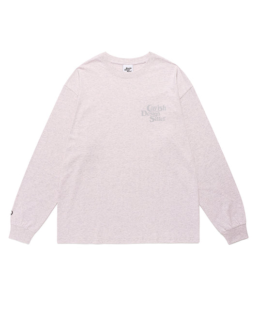 Cavish [July 20th Pre-Order] SELLER LOGO LS TEE [PINK]