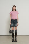 General Idea WOMAN Real Leather Minimal Western Belt