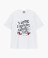 Marithé François Girbaud W VINTAGE EIFFEL TOWER LOGO OVERSIZED TEE white