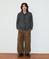 Mahagrid Pigment Mesh Zip Up Knit