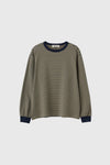 General Idea UNISEX Basic Stripe Long Sleeve Tee