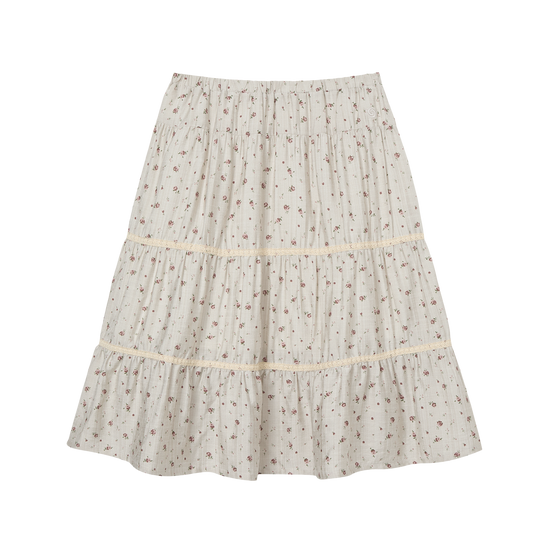 AEAE Pattern Tiered Skirt