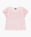 Marithé François Girbaud W PUFF SLEEVE LACE SHIRT