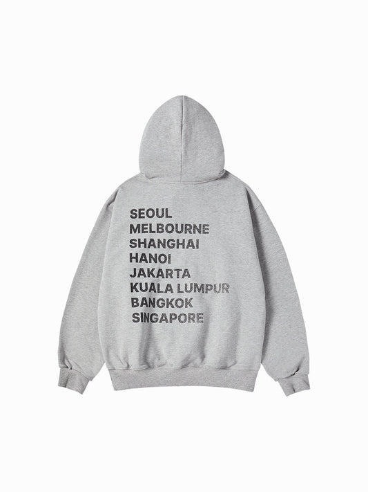 ADLV Dust Blur Effect Hoodie
