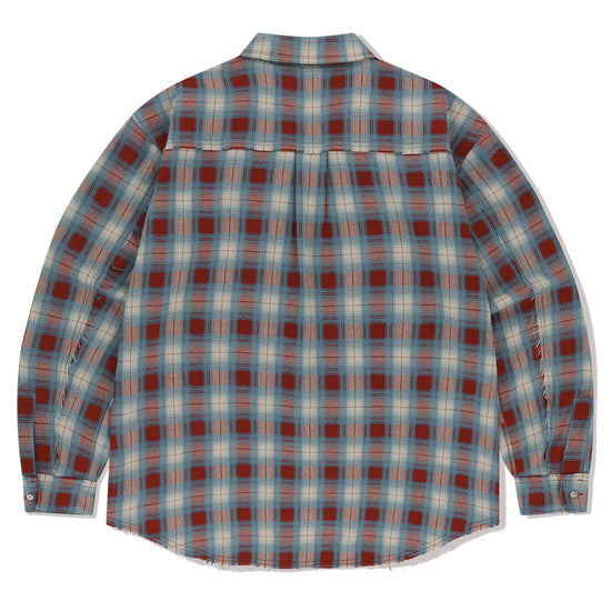 Mahagrid Raw Cut Ombre Shirt