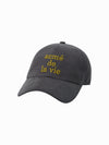 ADLV Cotton Napping 3D Embossed Ball Cap