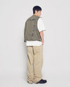 ADLV Utility Dying Denim Vest