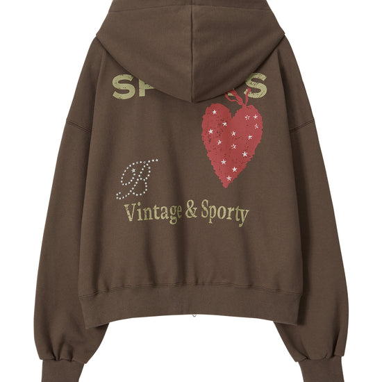 Bitter Cells Star Sporty Hood Zip Up