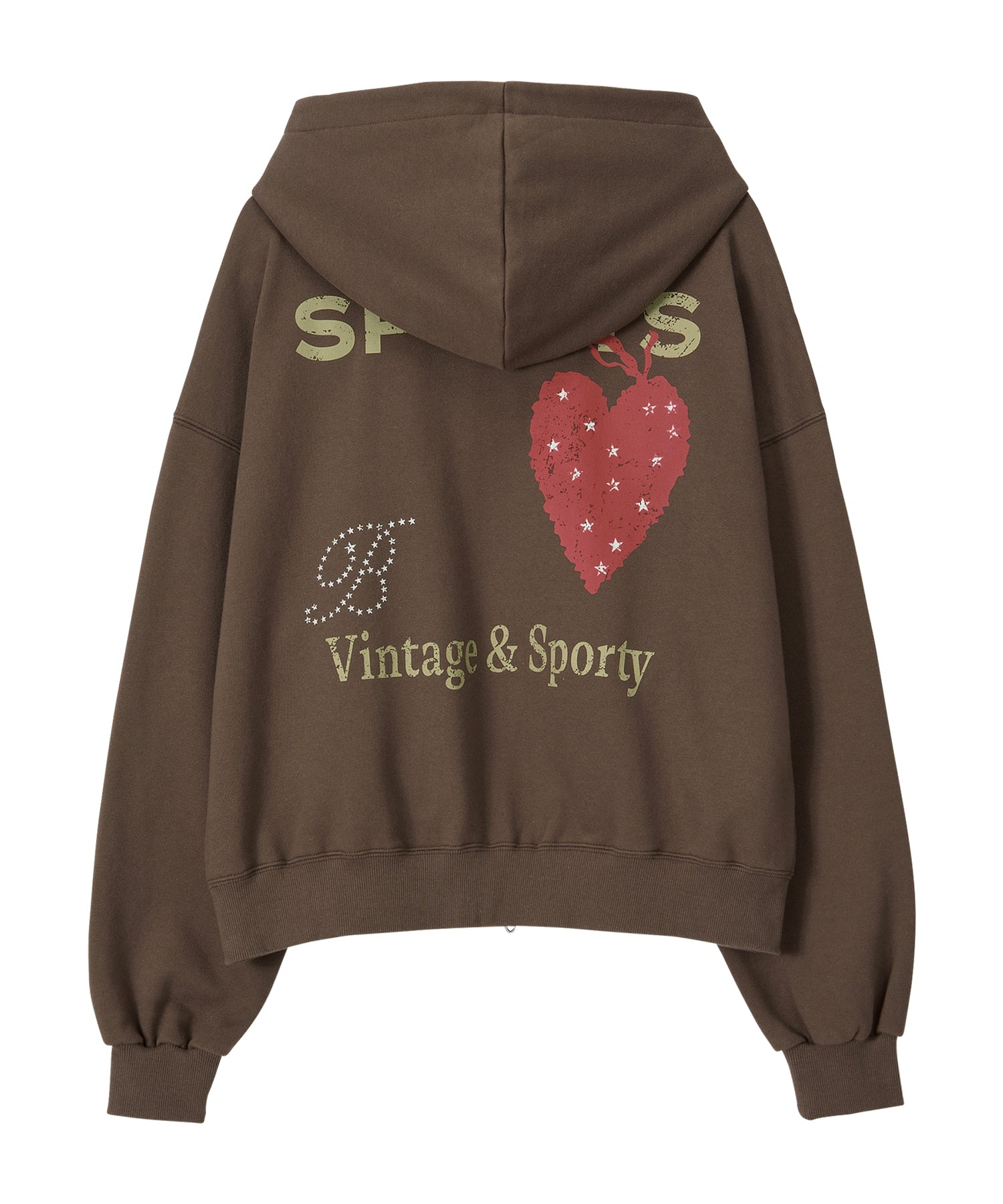 Bitter Cells Star Sporty Hood Zip Up