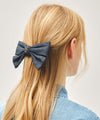 Marithé François Girbaud CIRCLE LOGO RIBBON HAIR PIN