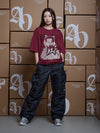 ADLV AE Logo Cat Earplug Artwork Short Sleeve T-Shirt