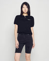 ADLV Woman Biker Denim Shorts
