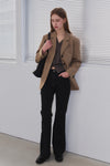 General Idea WOMAN Bootcut Washed Denim Pants