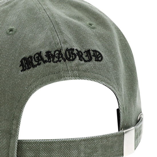 Mahagrid Washed Raw Cut Mah Cap [Khaki]