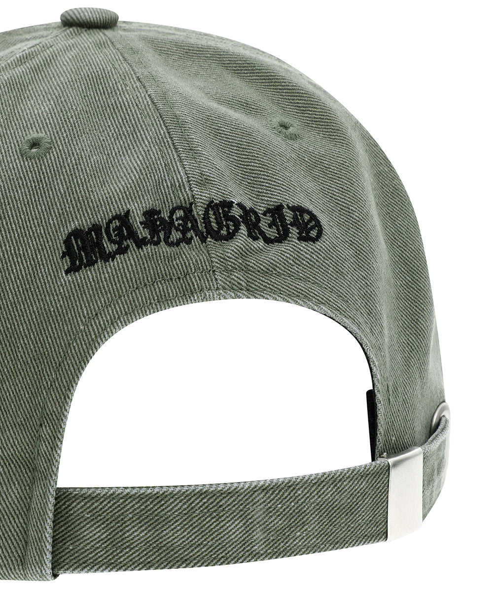 Mahagrid Washed Raw Cut Mah Cap [Khaki]