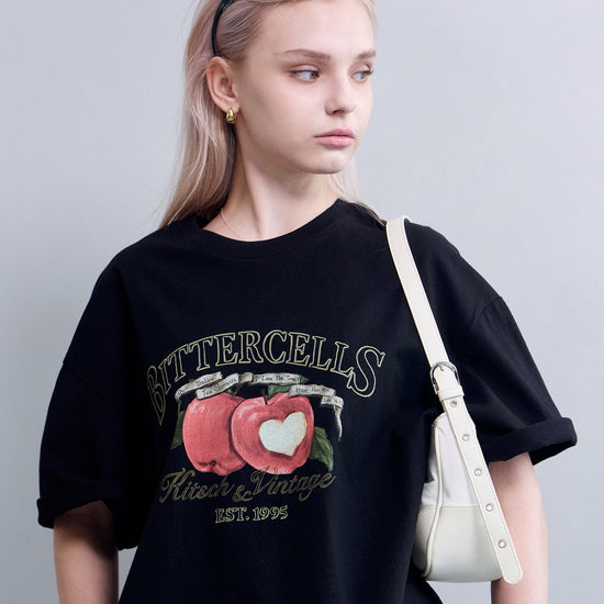 Bitter Cells Red Apple Tee