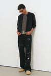 General Idea MAN Hand Stitch Layered Cardigan