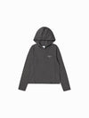 ADLV Woman Slub Hoodie Long Sleeve T-Shirt