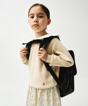 Marithé François Girbaud ENFANT FRILL COLLAR KNIT