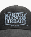 Marithé François Girbaud Corduroy Classic Logo Cap