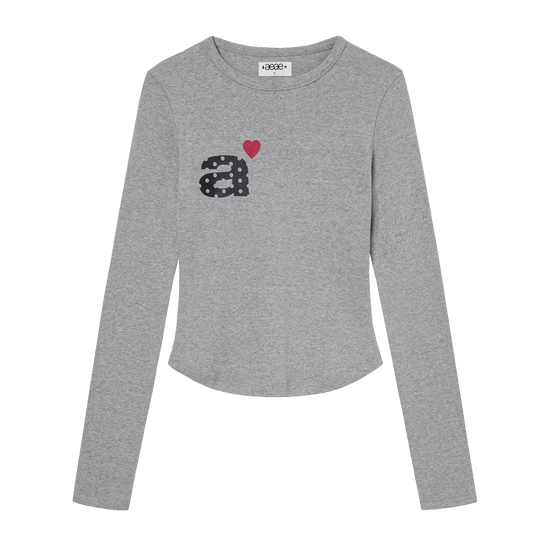AEAE Dot Small Letter Long Sleeve