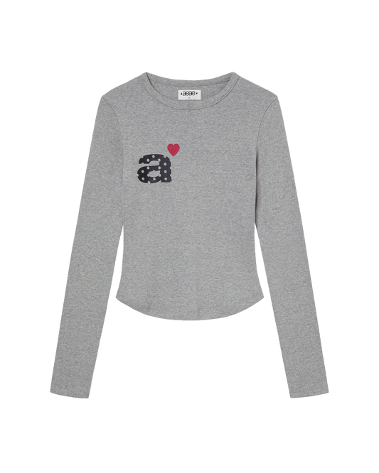 AEAE Dot Small Letter Long Sleeve