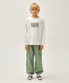 Marithé François Girbaud Kids Classic Logo Long Sleeve Tee
