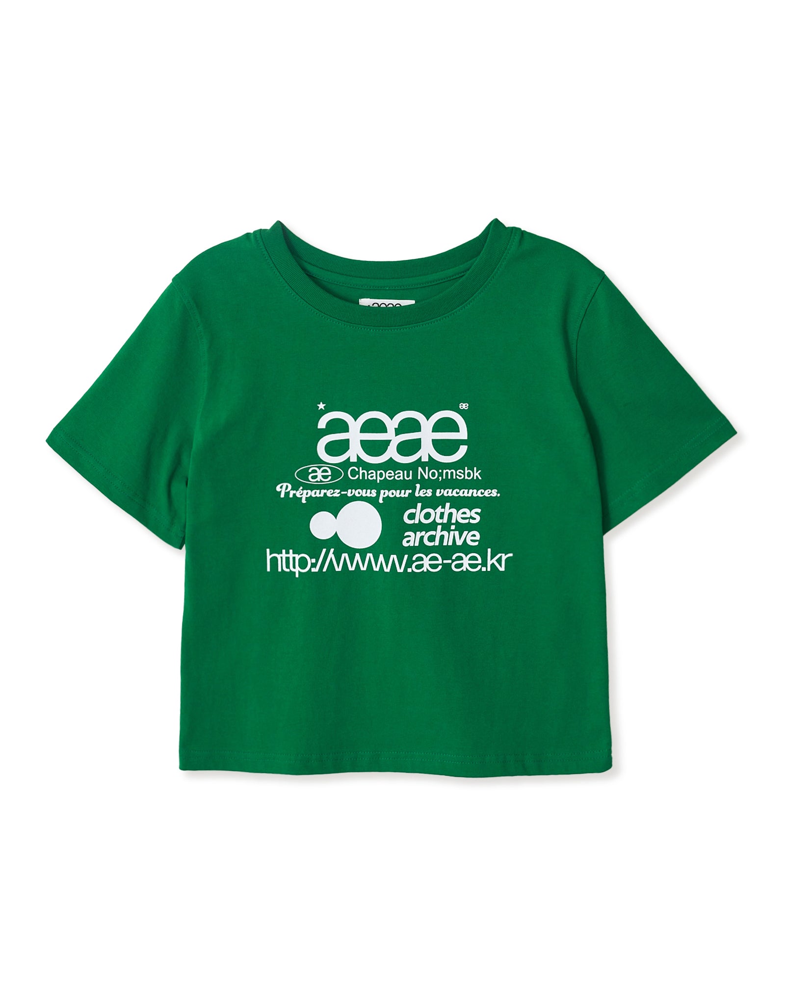 AEAE Web Logo Crop T-Shirt
