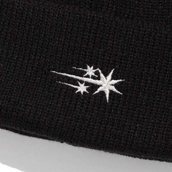 Nice Ghost Club 3 Star Logo Beanie [Black]