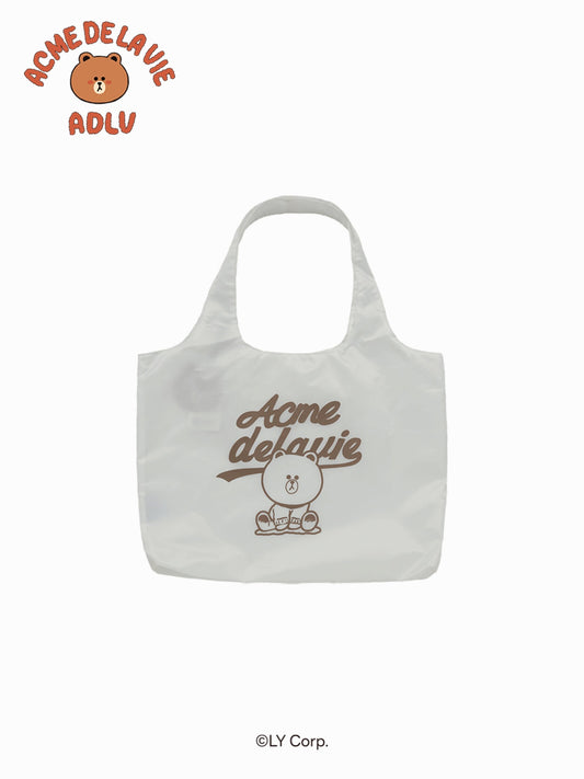 ADLV Authentic Brown Line Friends Shopper Bag