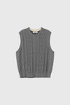General Idea MAN Classic Crew Neck Knit Vest