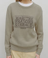 Marithé François Girbaud CLASSIC LOGO KNIT PULLOVER