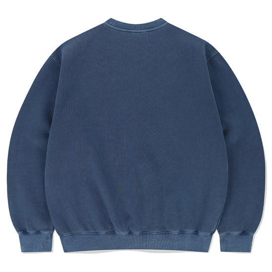 Mahagrid DISORDER PIGMENT SWEATSHIRT [BLUE]