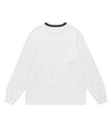 Cavish Guitar Applique Long Sleeve Tee in Light Grey