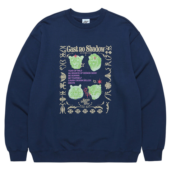 Cavish Animal Kingdom Sweatshirt Navy