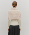 Marithé François Girbaud CIRCLE LOGO SHAWL MUFFLER