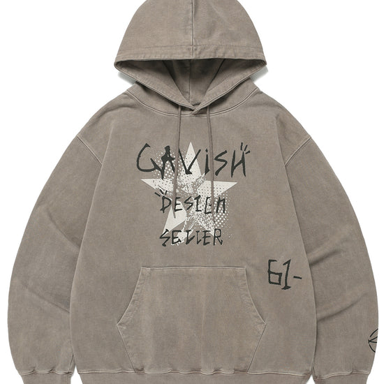 Cavish Pigment Hand Written Hoodie